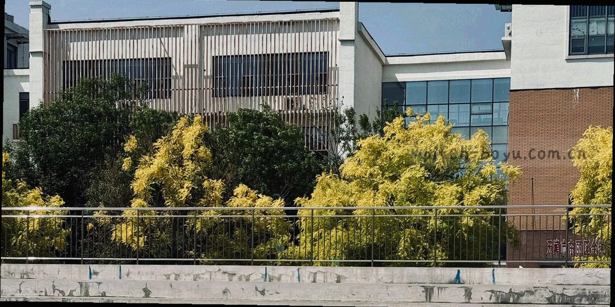 角旗与边线交汇处的低照度近景